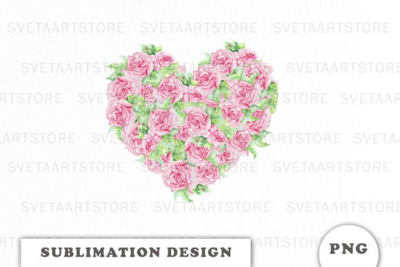 Download Watercolor Flower Heart Valentine's Day - Watercolor flower Collection