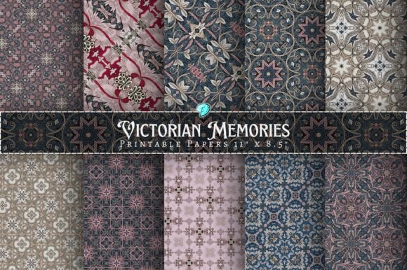 Download Victorian Memories Printable Papers - Printable paper Collection